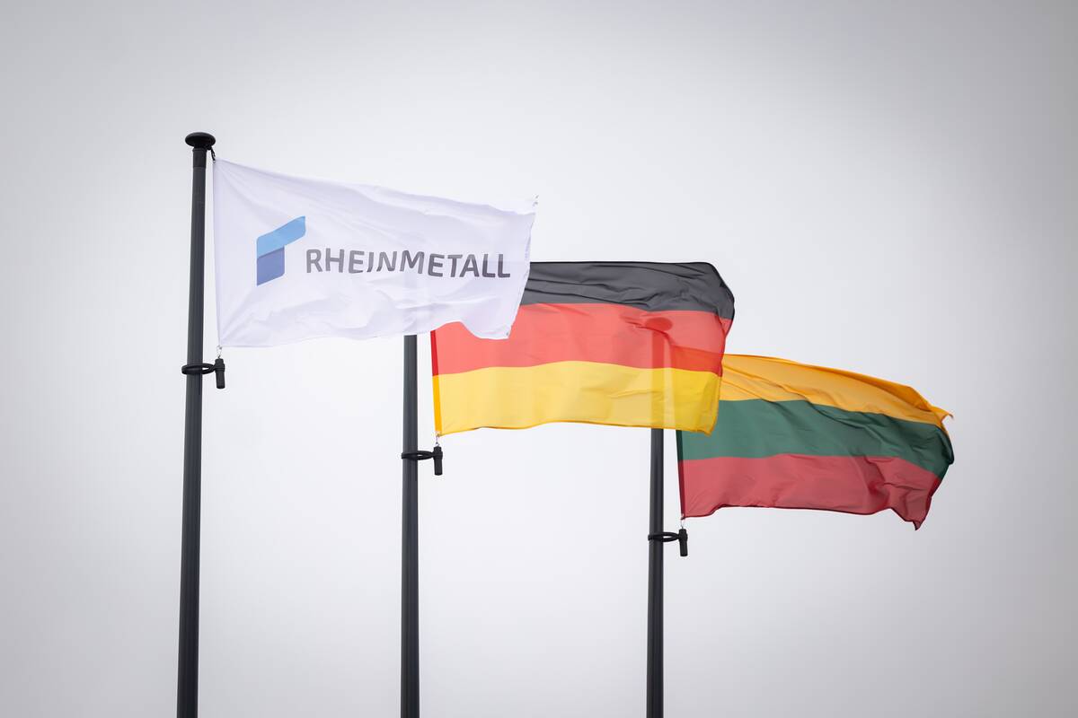  „Rheinmetall“ gamyklos statybų pradžios ceremonija