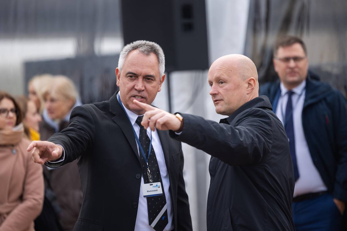  „Rheinmetall“ gamyklos statybų pradžios ceremonija