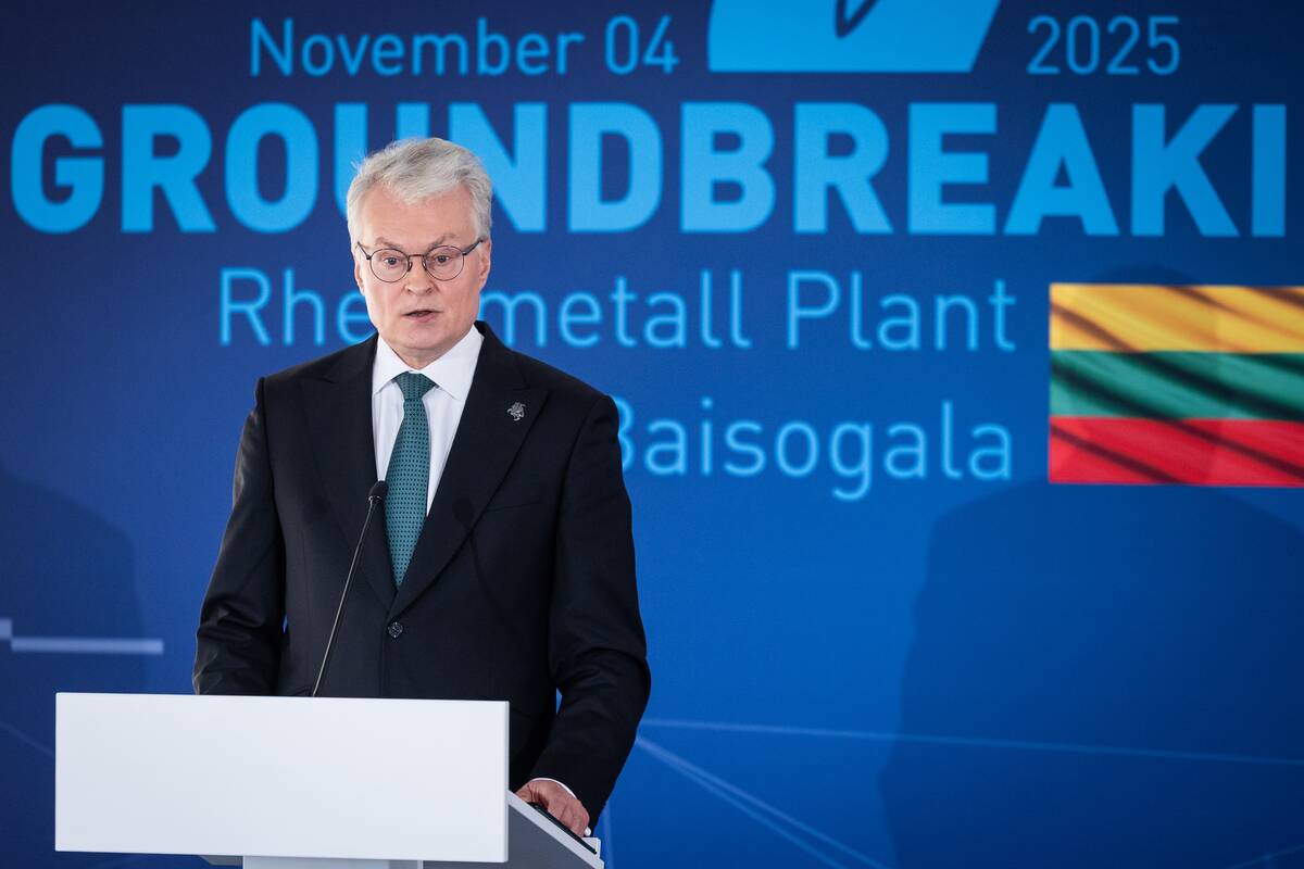  „Rheinmetall“ gamyklos statybų pradžios ceremonija