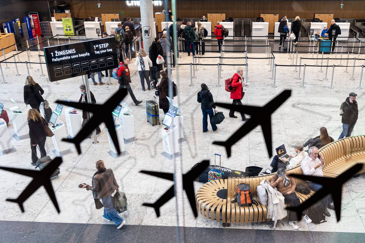 Atnaujintas Vilniaus oro uosto darbas