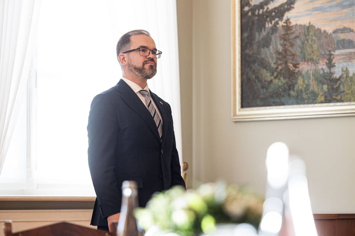 Prezidentas susitiko su Robertu Kaunu