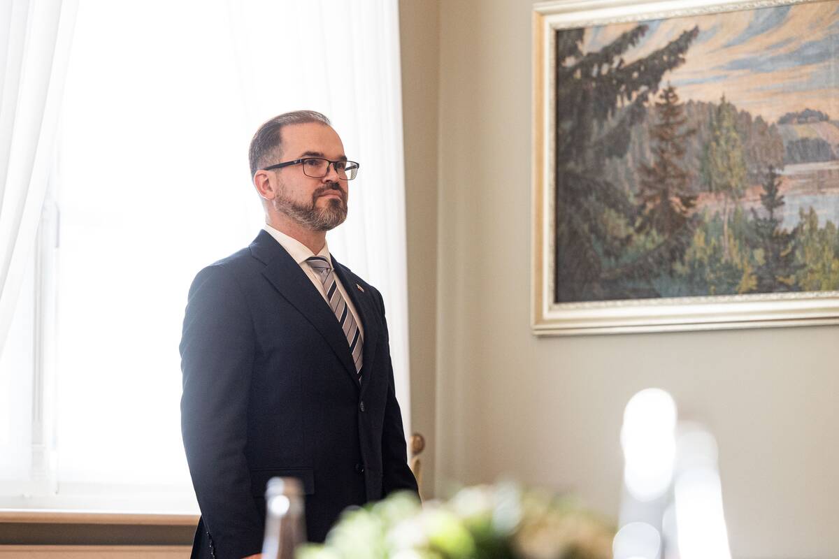 Prezidentas susitiko su Robertu Kaunu