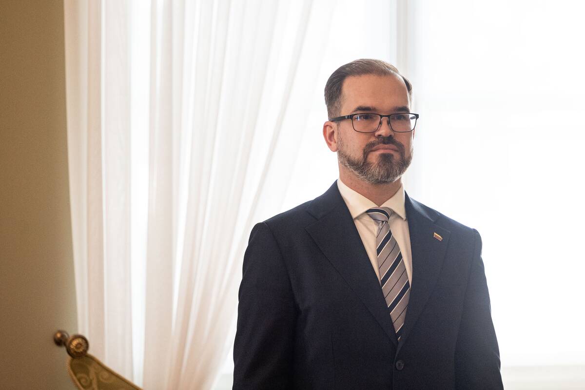 Prezidentas susitiko su Robertu Kaunu