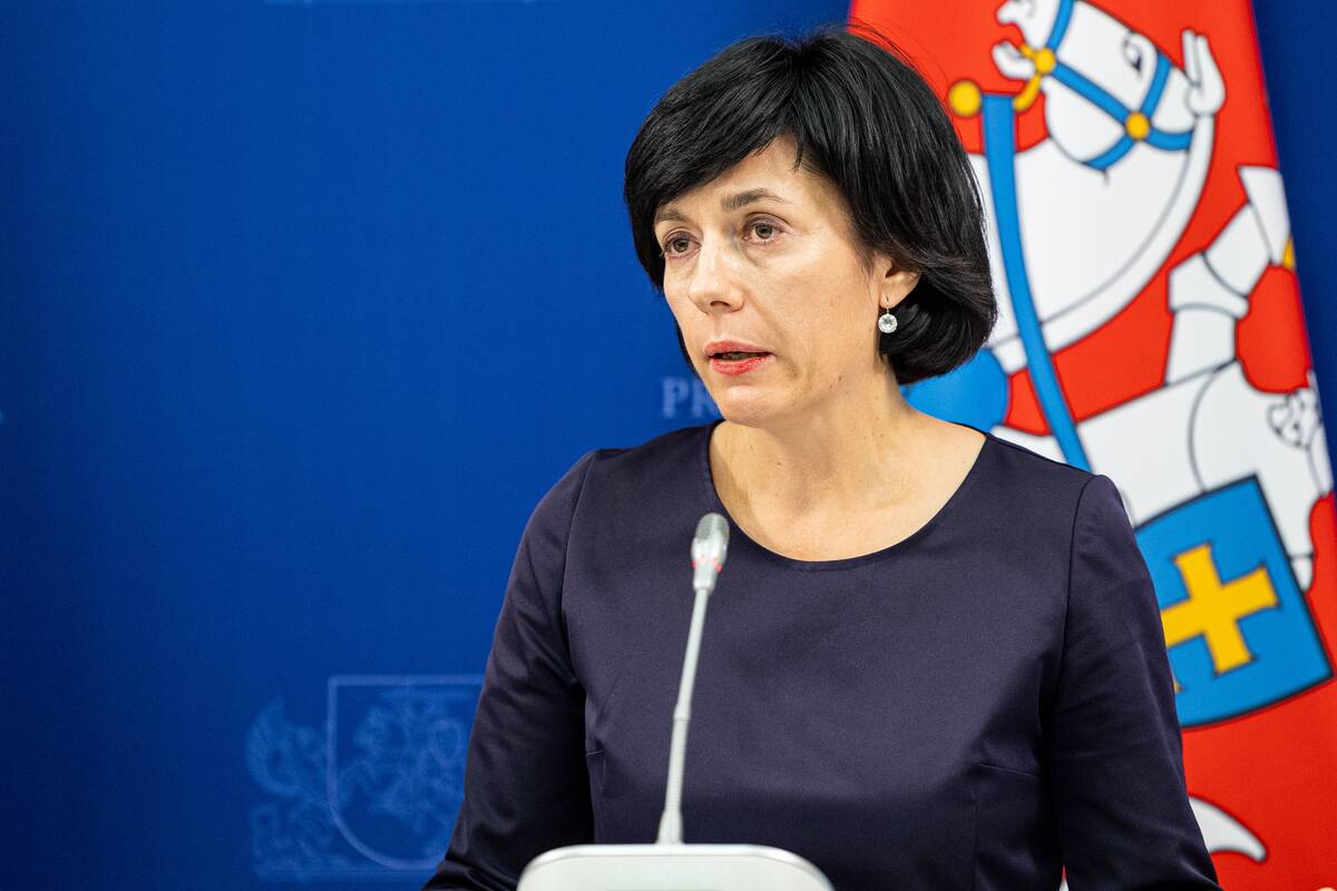 Nausėda susitiko su kandidate į kultūros ministrus Aleknavičiene