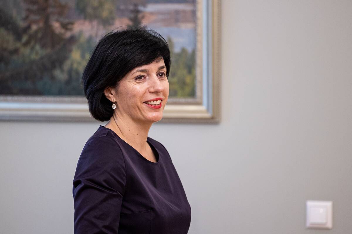 Nausėda susitiko su kandidate į kultūros ministrus Aleknavičiene