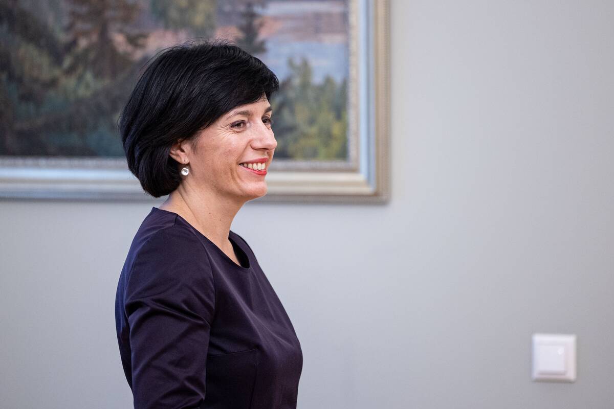 Nausėda susitiko su kandidate į kultūros ministrus Aleknavičiene