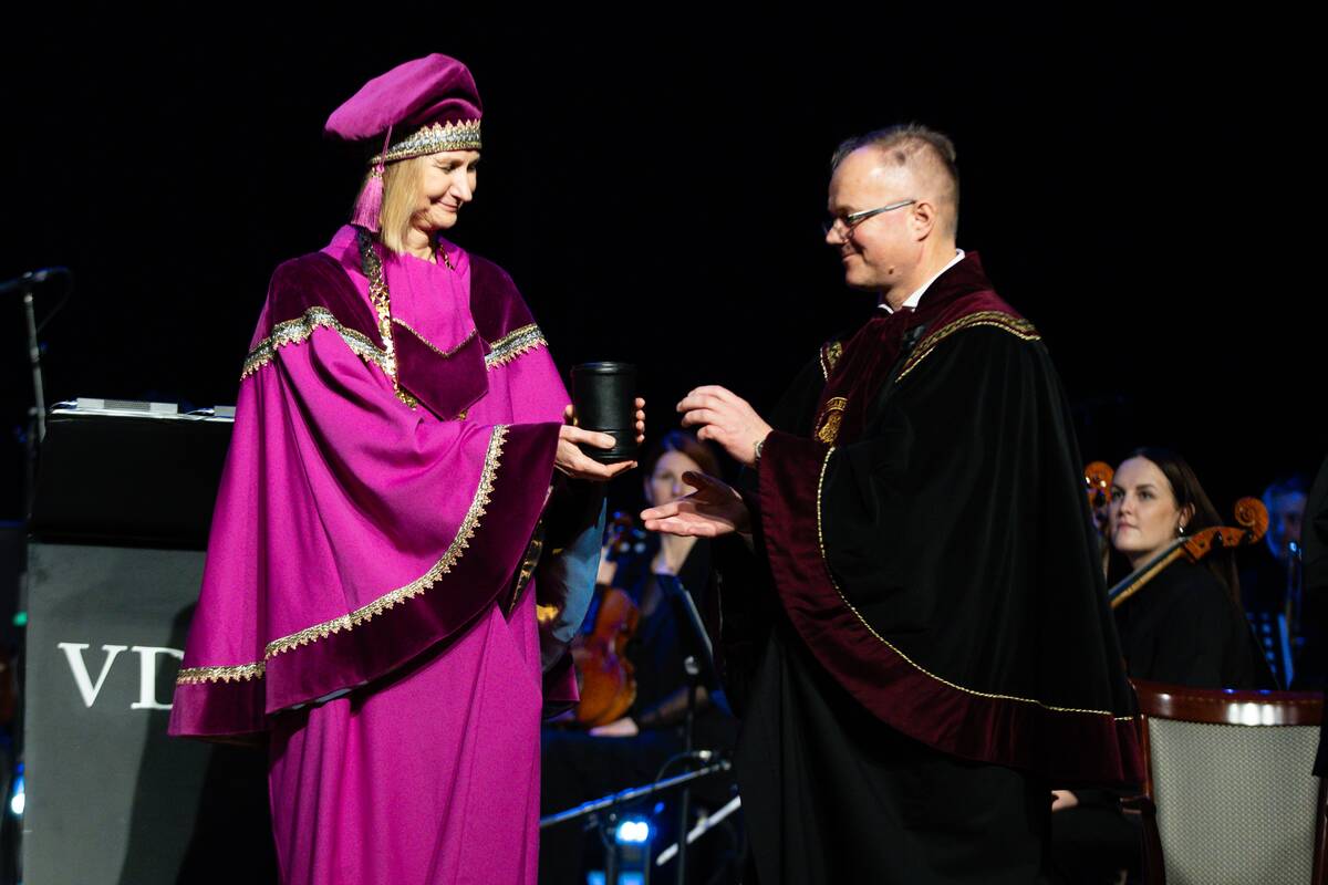VDU rektorės Inetos Dabašinskienės inauguracijos iškilmės
