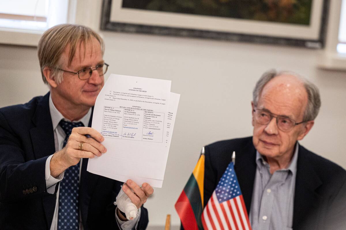 P. Peleckio / BNS nuotr.