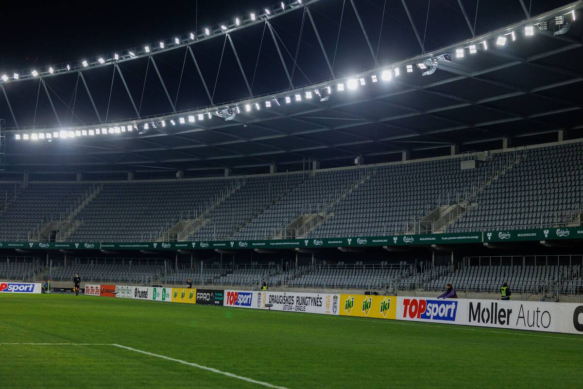 Kontrolinės futbolo rungtynės: Lietuva – Izraelis 0:0