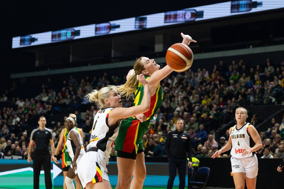 Europos krepšinio čempionato atranka: Lietuva-Belgija