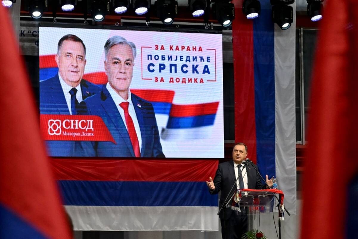 Bosnijos serbai renka naują lyderį