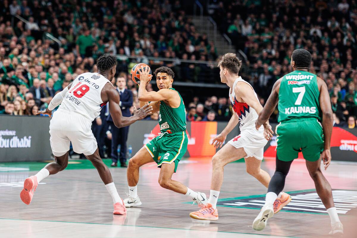 Eurolyga: Kauno „Žalgiris“ – Vitorijos „Baskonia“