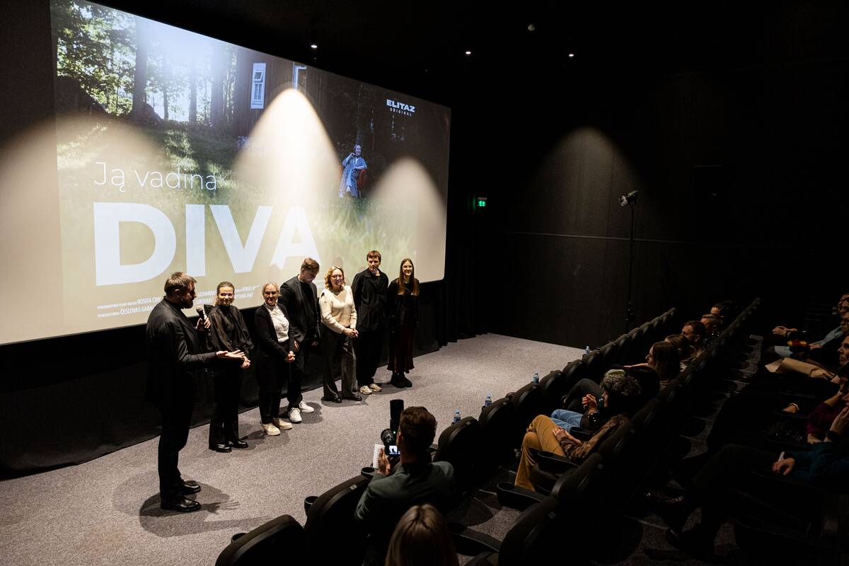 Dokumentinio filmo „Ją vadina Diva“ premjera