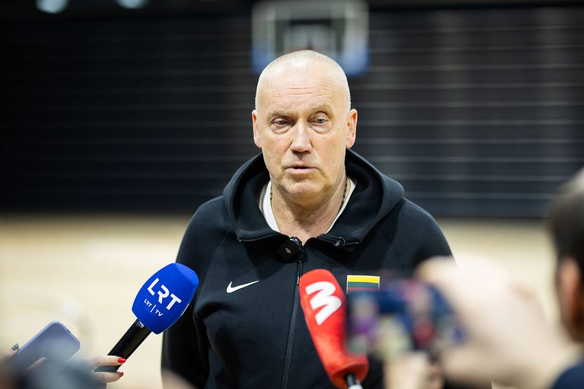 Lietuvos vyrų krepšinio rinktinės atvira treniruotė