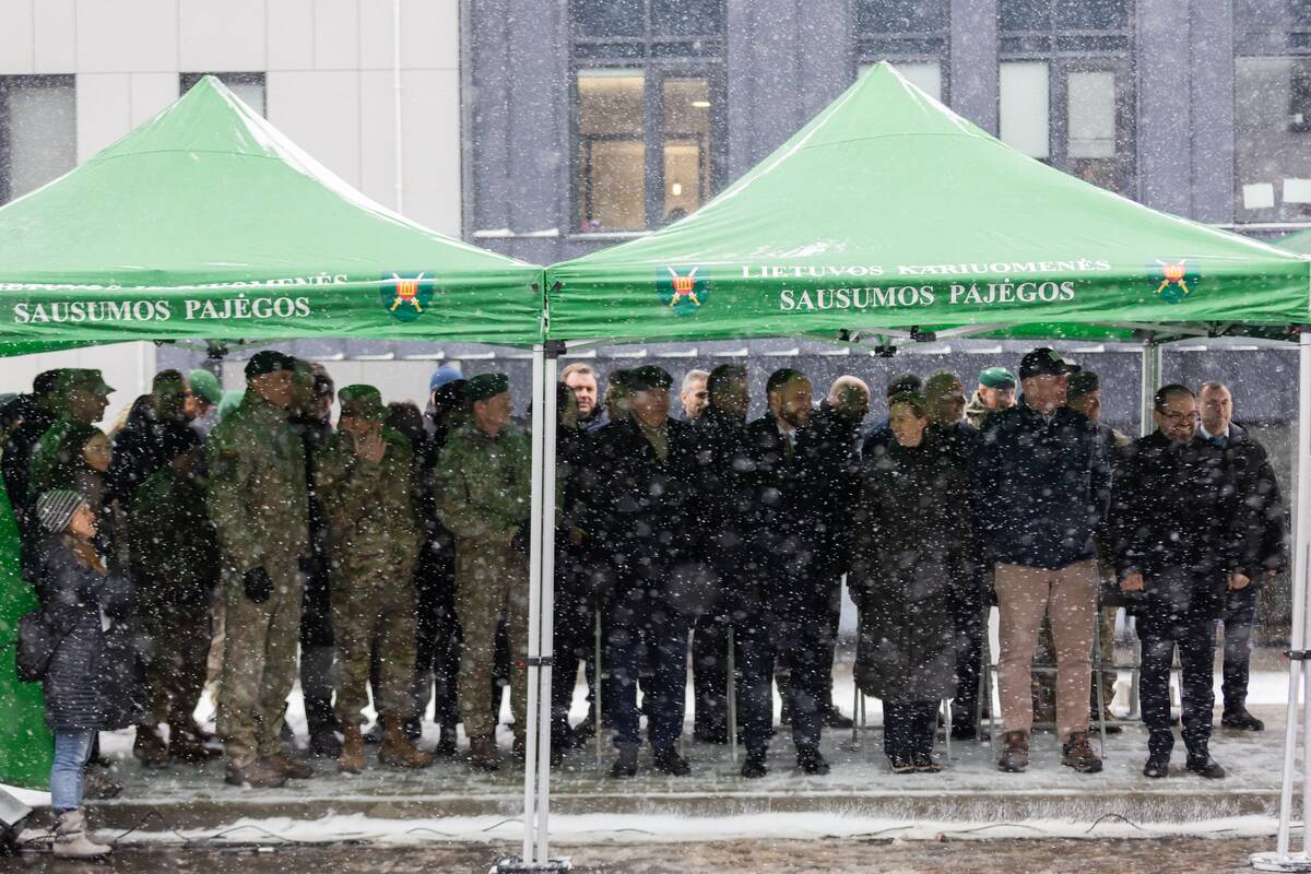 Pabradėje atidaryta nauja karinė infrastruktūra