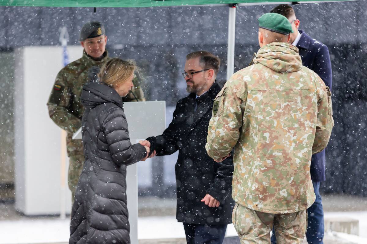 Pabradėje atidaryta nauja karinė infrastruktūra