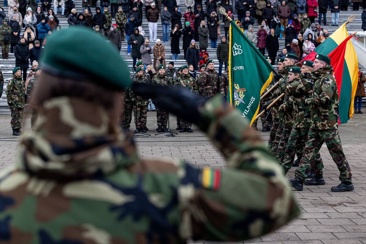 Kandidatų į šaulius priesaikos ceremonija
