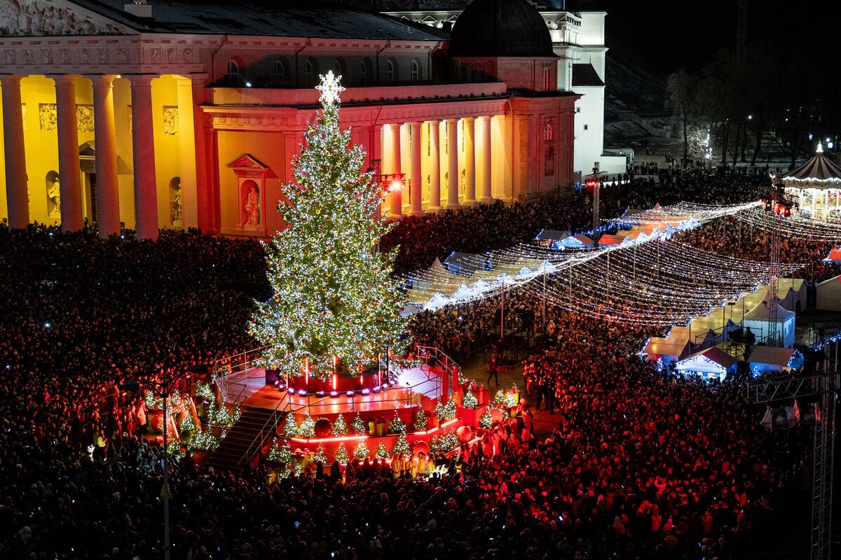 Vilniaus Kalėdų eglės įžiebimas