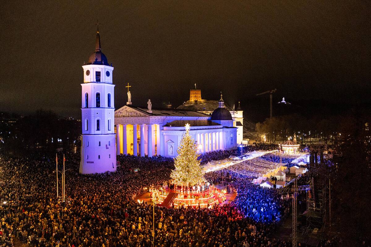 Vilniaus Kalėdų eglės įžiebimas