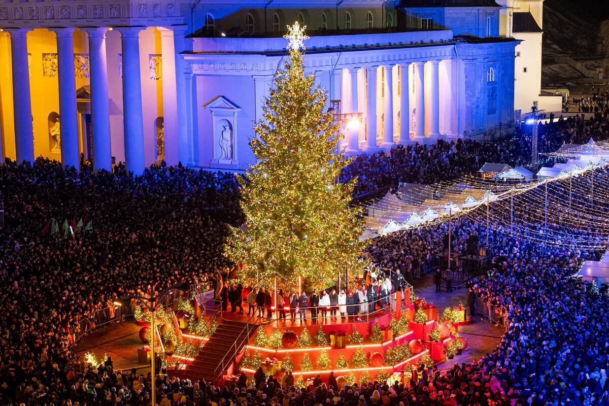 Vilniaus Kalėdų eglės įžiebimas