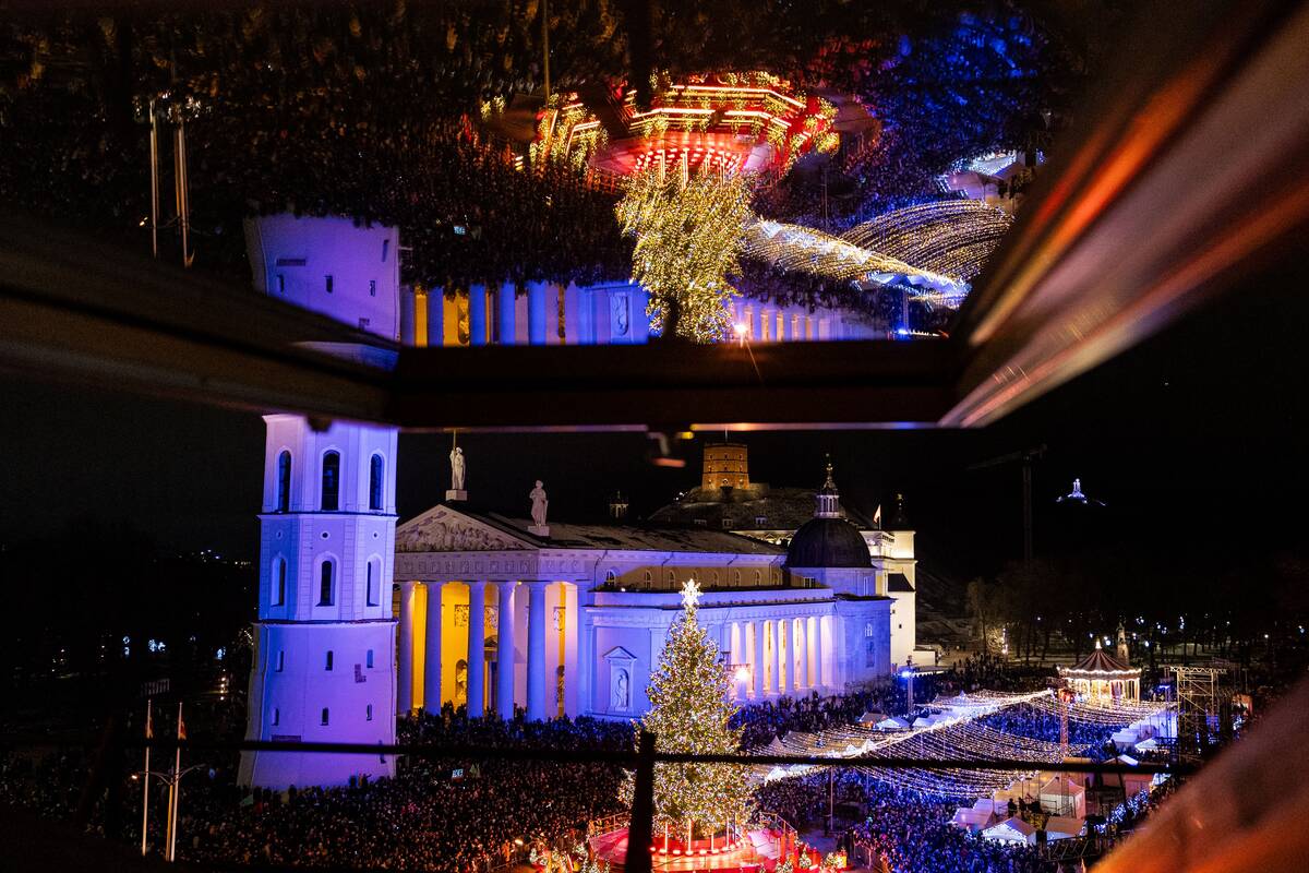 Vilniaus Kalėdų eglės įžiebimas