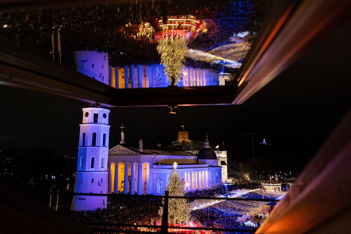 Vilniaus Kalėdų eglės įžiebimas