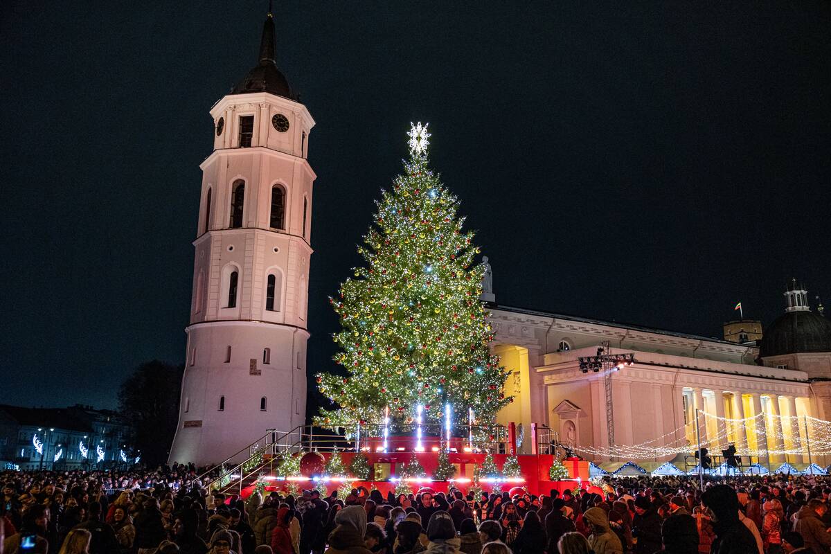 Vilniaus Kalėdų eglės įžiebimas