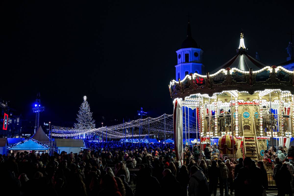 Vilniaus Kalėdų eglės įžiebimas