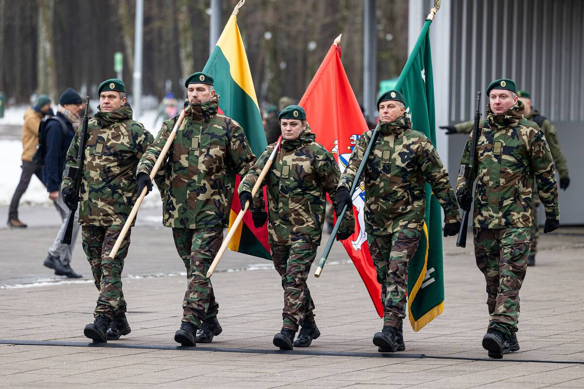 Kandidatų į šaulius priesaikos ceremonija