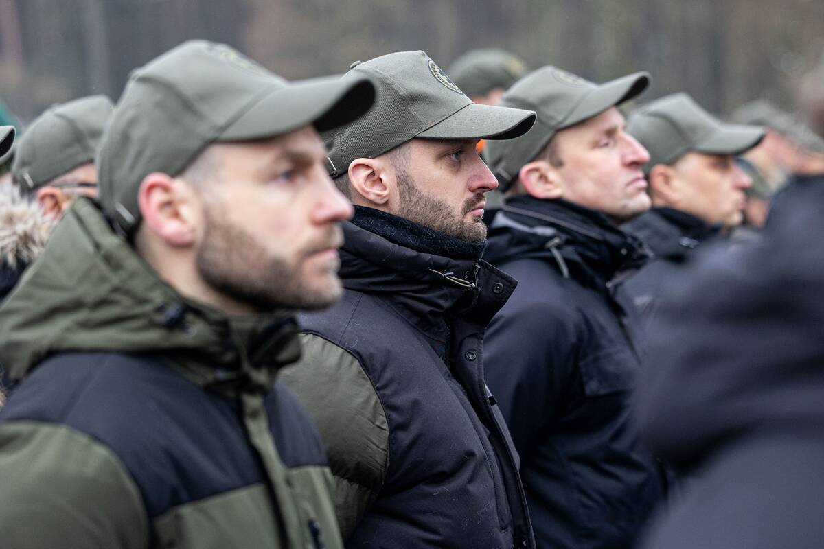 Kandidatų į šaulius priesaikos ceremonija