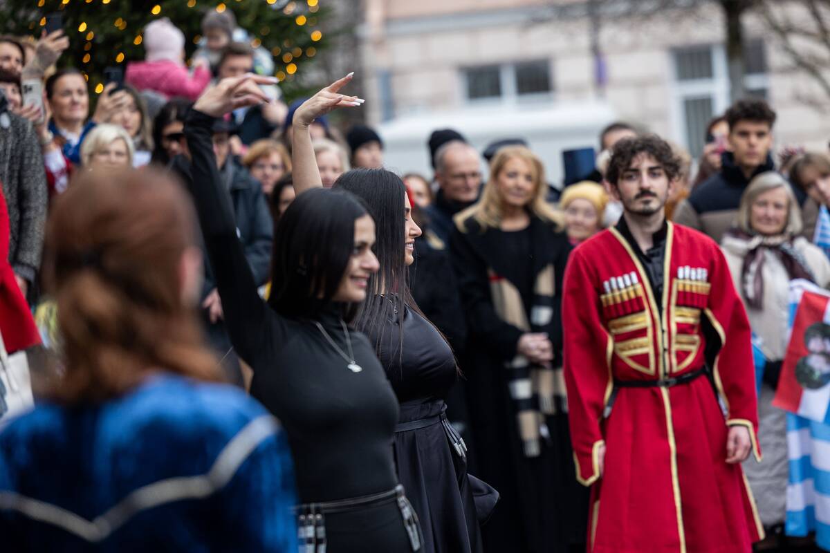 23-osios Tarptautinės Kalėdų labdaros mugės atidarymas