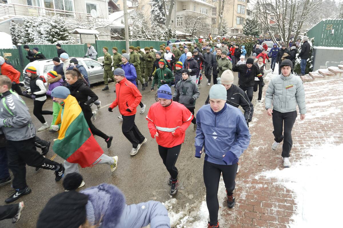 Prasidėjo nemokama registracija į bėgimą Laisvės gynėjų dienai paminėti Klaipėdoje