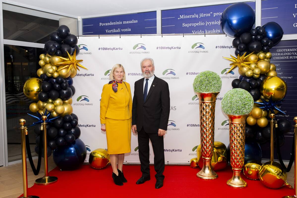 Buvęs Kretingos rajono meras Juozas Mažeika su žmona Ilona Mažeikiene.