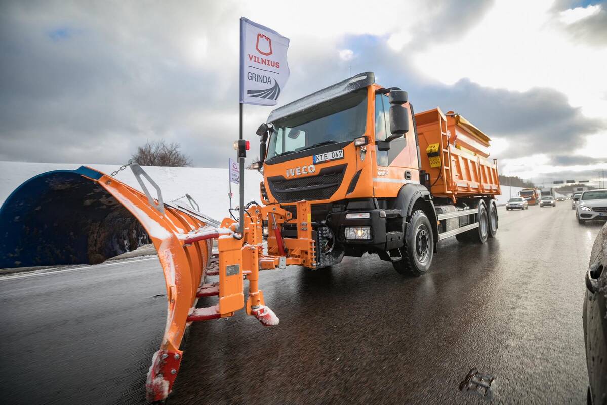 „Grinda“ išvalė intensyviausius Vilniaus kelius: kokie tolimesni planai?