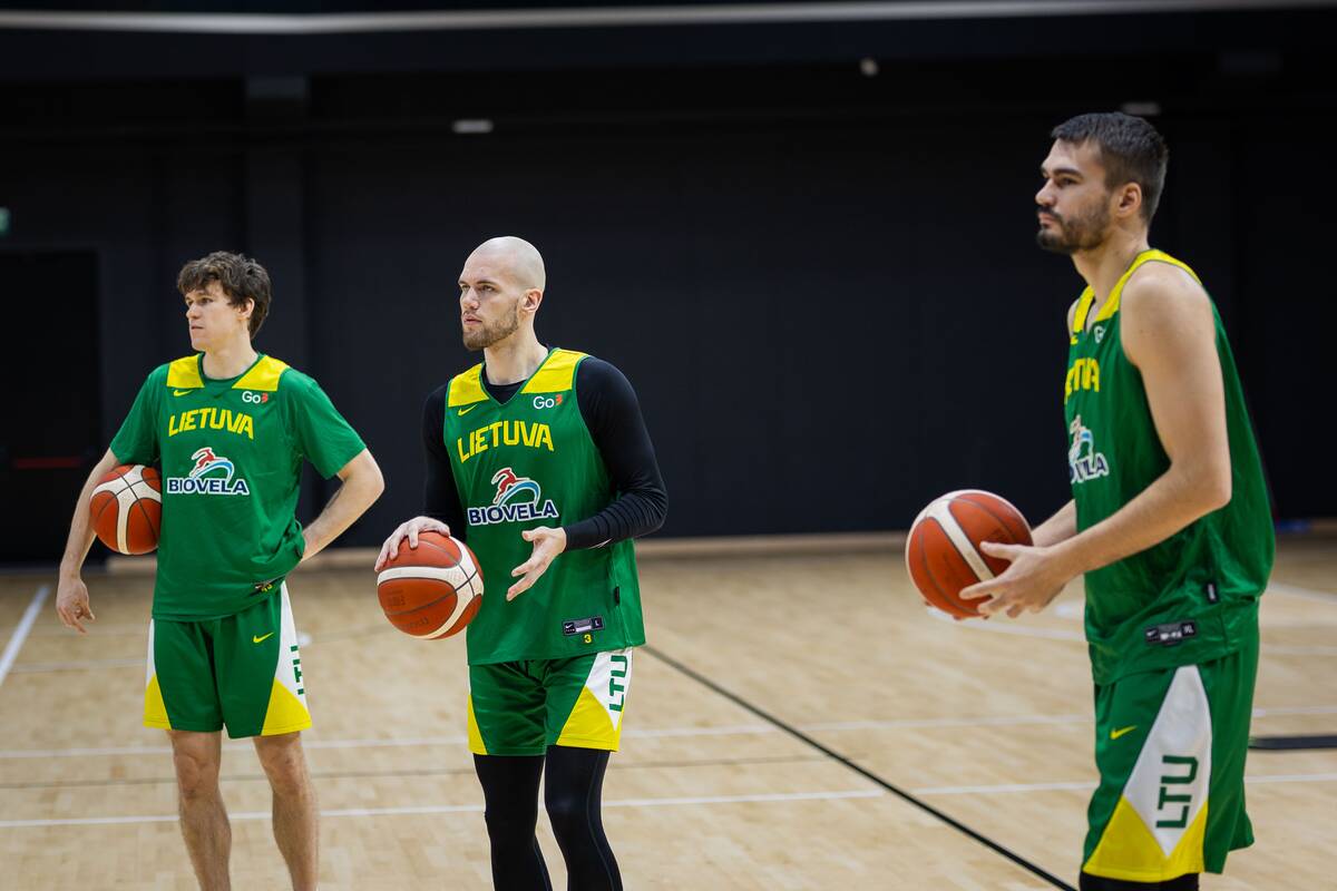 Lietuvos vyrų krepšinio rinktinės atvira treniruotė