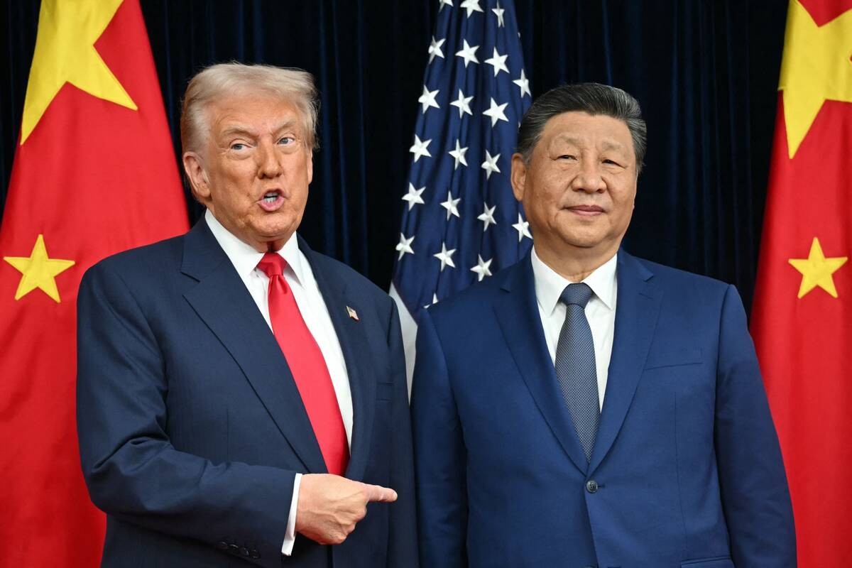  Donaldas Trumpas ir Xi Jinpingas