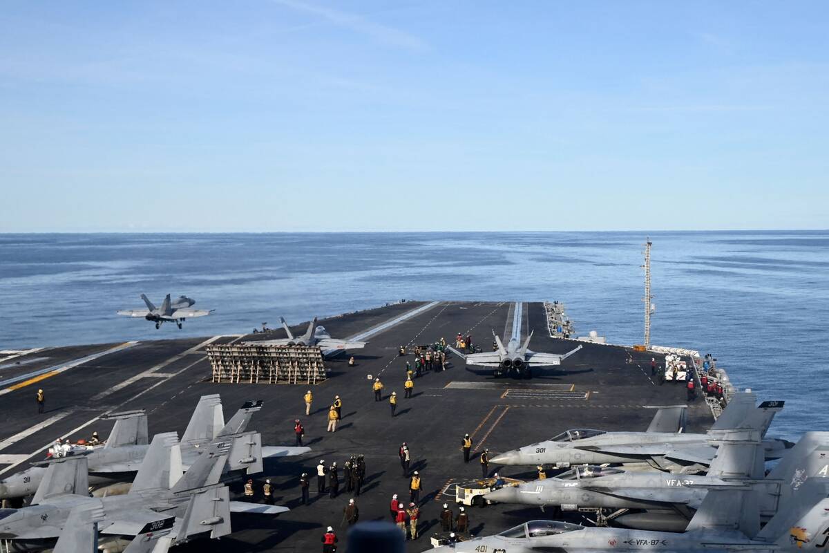 JAV lėktuvnešis atvyko į Lotynų Amerikos regioną sustiprinti kovos su narkotikais operacijos pajėgų