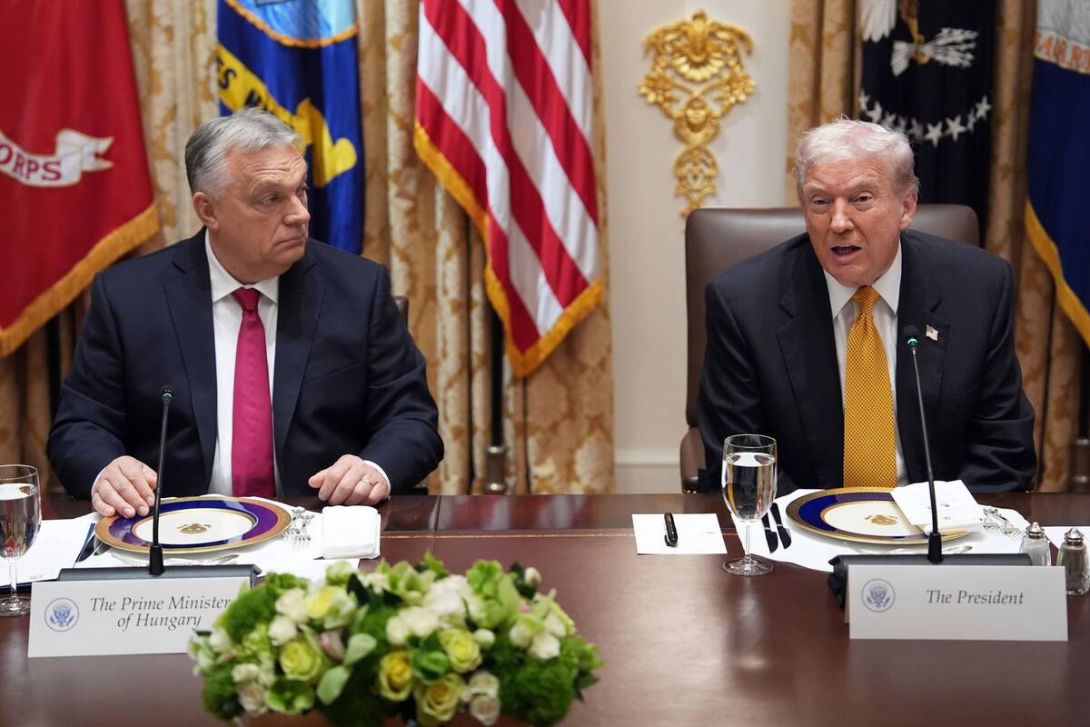 Viktoras Orbanas ir Donaldas Trumpas