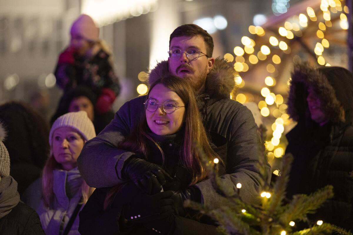 Ledo čiuožyklos atidarymas Vienybės aikštėje