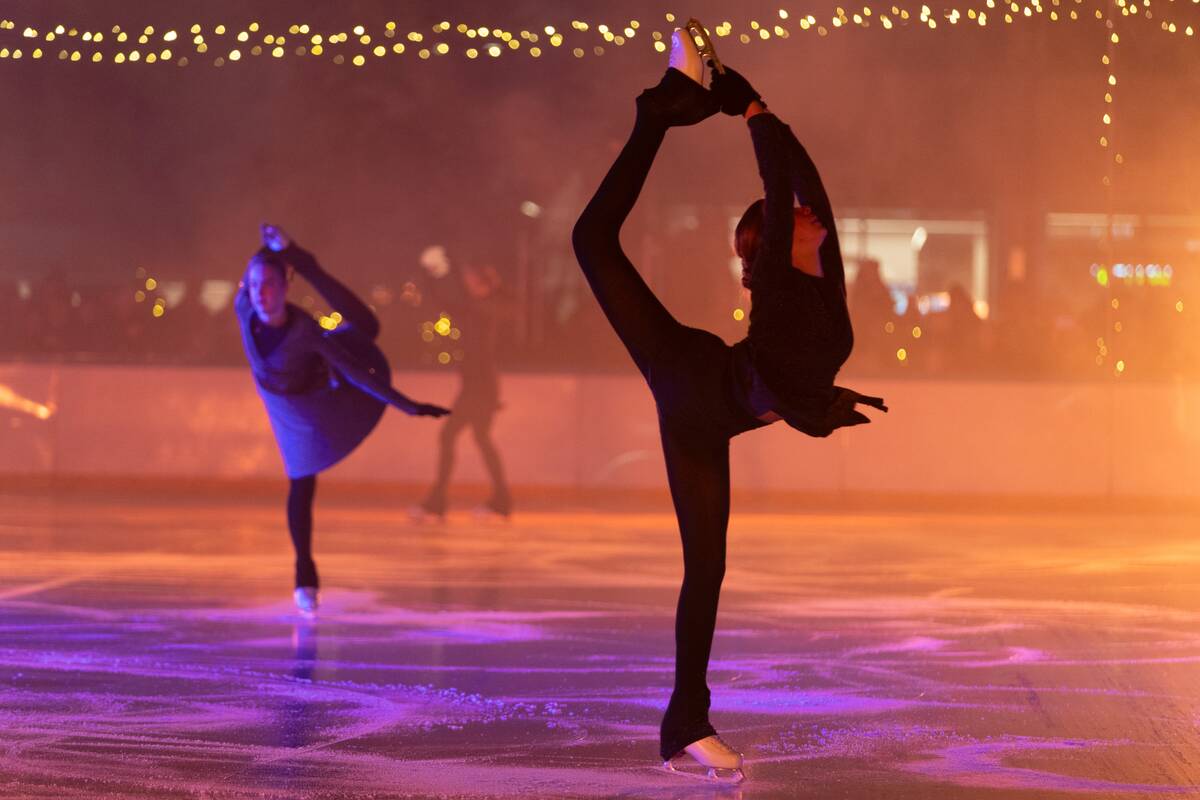 Ledo čiuožyklos atidarymas Vienybės aikštėje