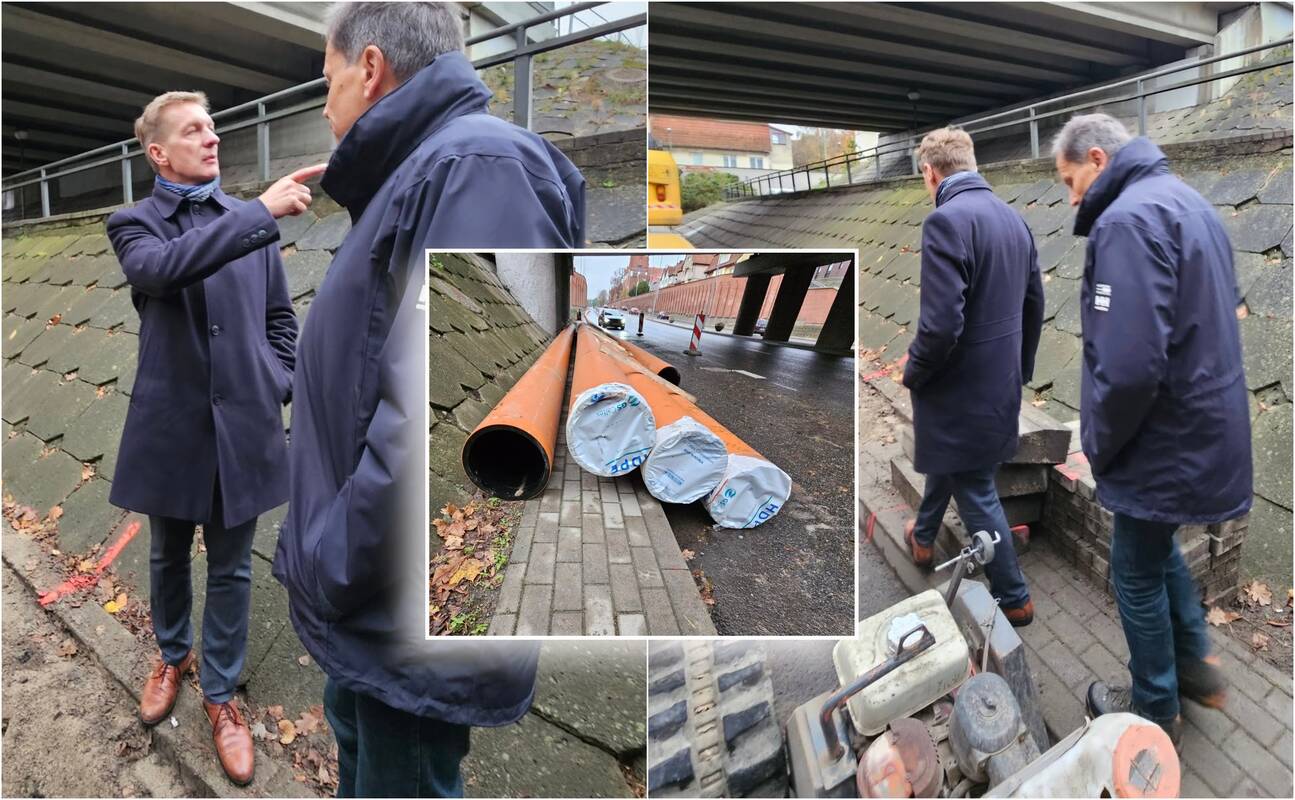 Klaipėdoje tvinstanti gatvė kelia vis daugiau rūpesčių: meras įspėja – sprendimų reikia čia ir dabar