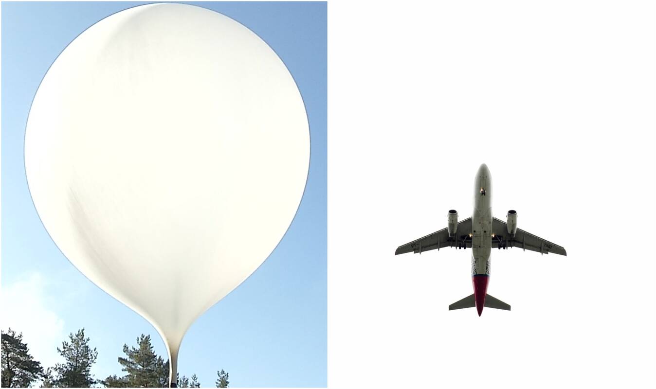 Pilotas atskleidė, koks siaubas nutiktų oro balionui atsitrenkus į lėktuvą