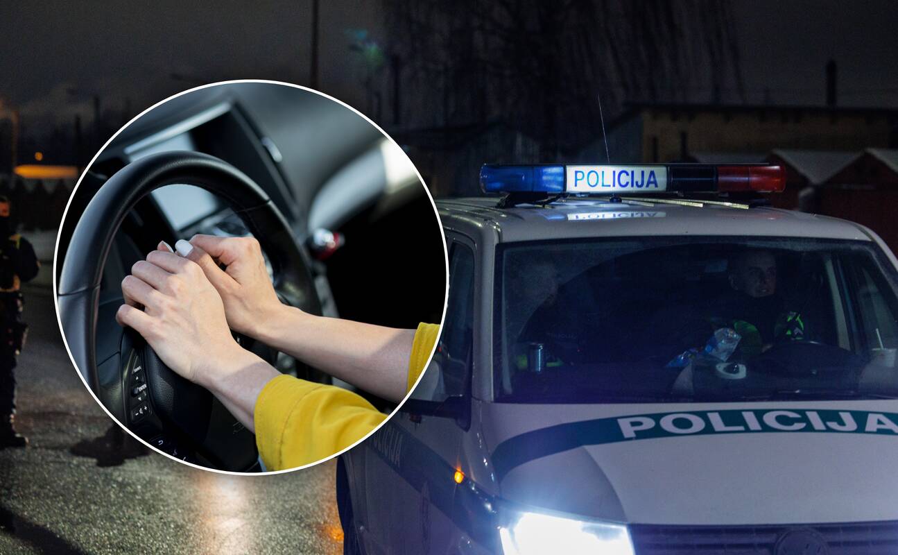 Uostamiestyje automobilį vairavusi moteris partrenkė dvi nepilnametes