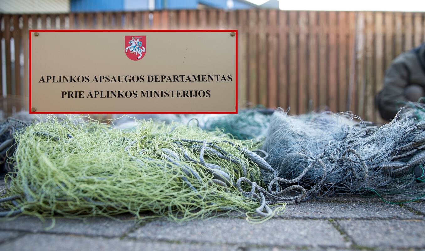 Aplinkosaugininkai pričiupo neteisėtai 6 ungurius pagavusį žveją