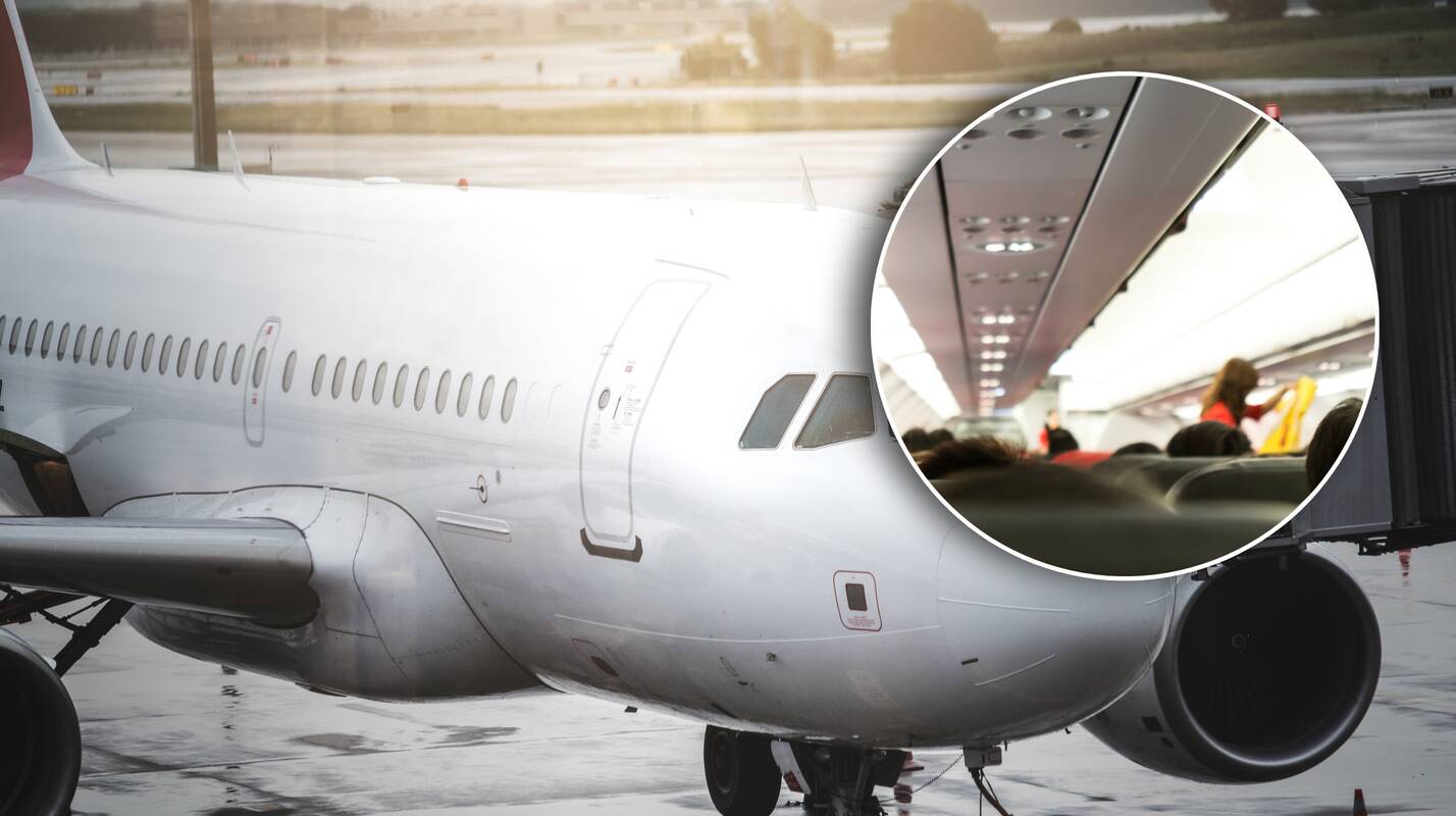 Panika oro uoste: keleivis išplėšė riedančio lėktuvo duris