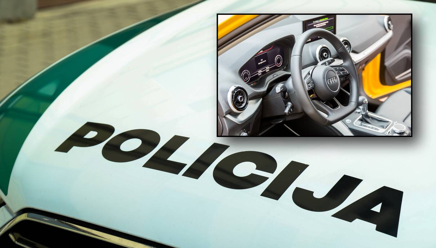 Rokiškyje pavogtas automobilis už 10 tūkst. eurų