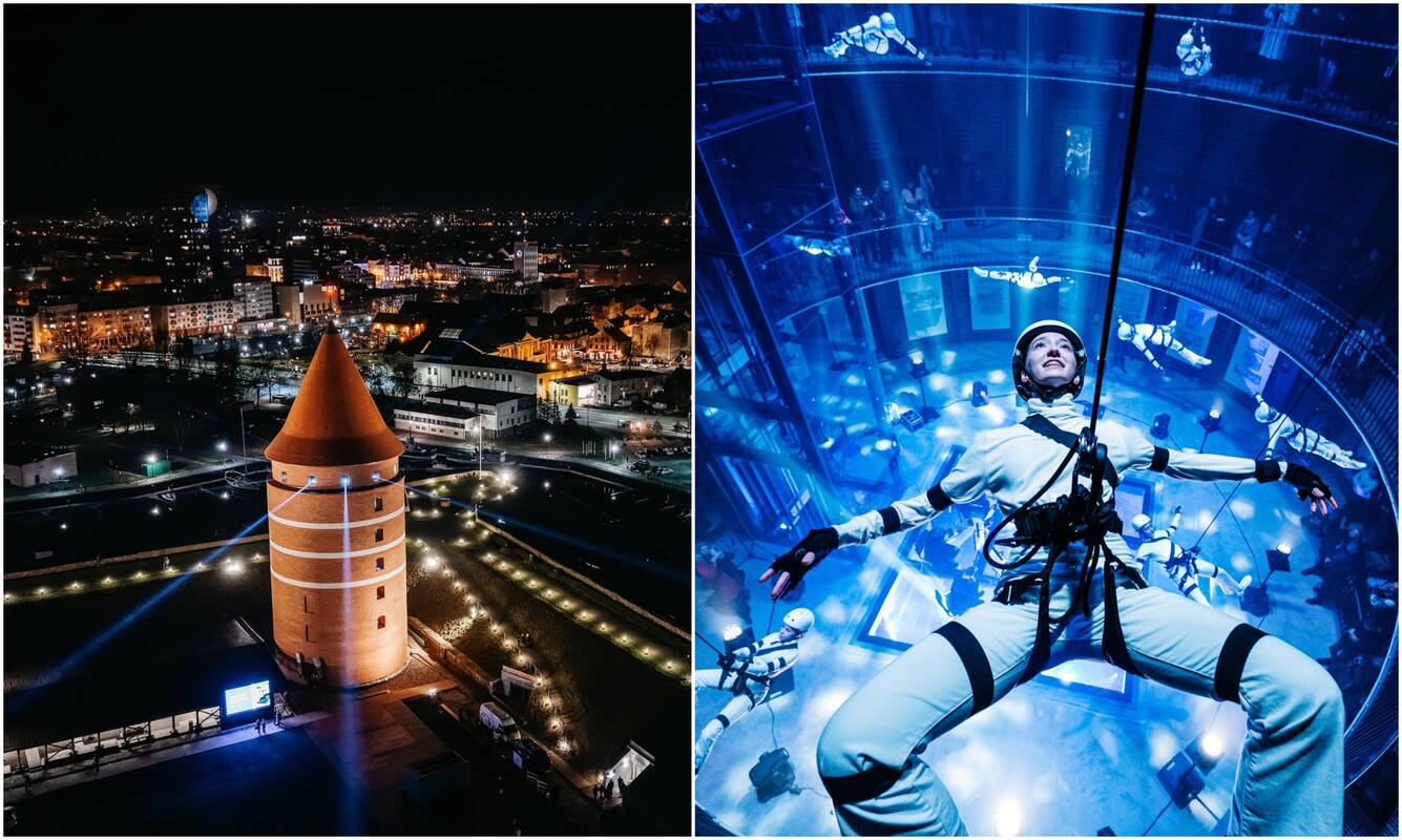 Pasirodymas: žiūrovai grožėjosi atidarymo metu pristatyta „Atminties kelionės“ programa.