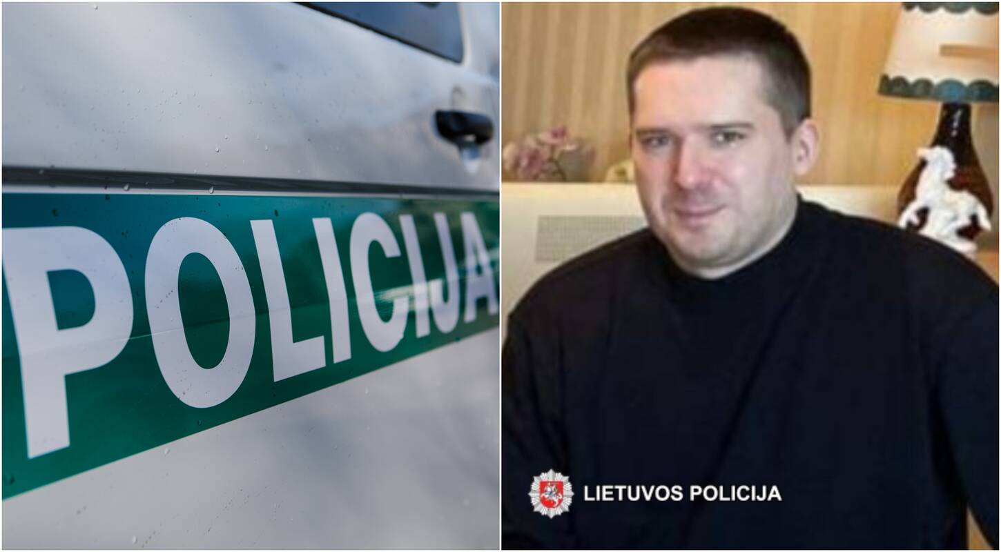 Policija ieško Vilniuje dingusio vyro