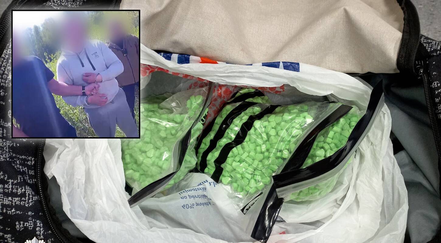 Nuteistasis už labai didelio kiekio narkotikų kontrabandą liko be viso turto