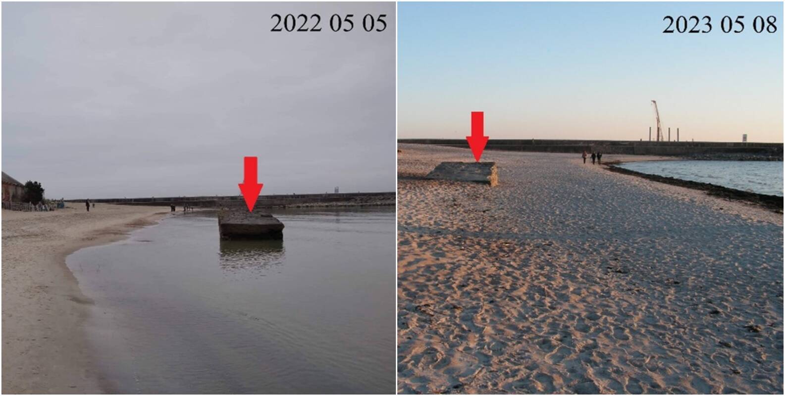 Rezultatas: Klaipėdos paplūdimius maitinant smėliu, per kelerius metus kai kur kranto linija platėjo net keliolika metrų.